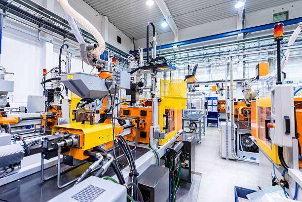 Automated factory production line