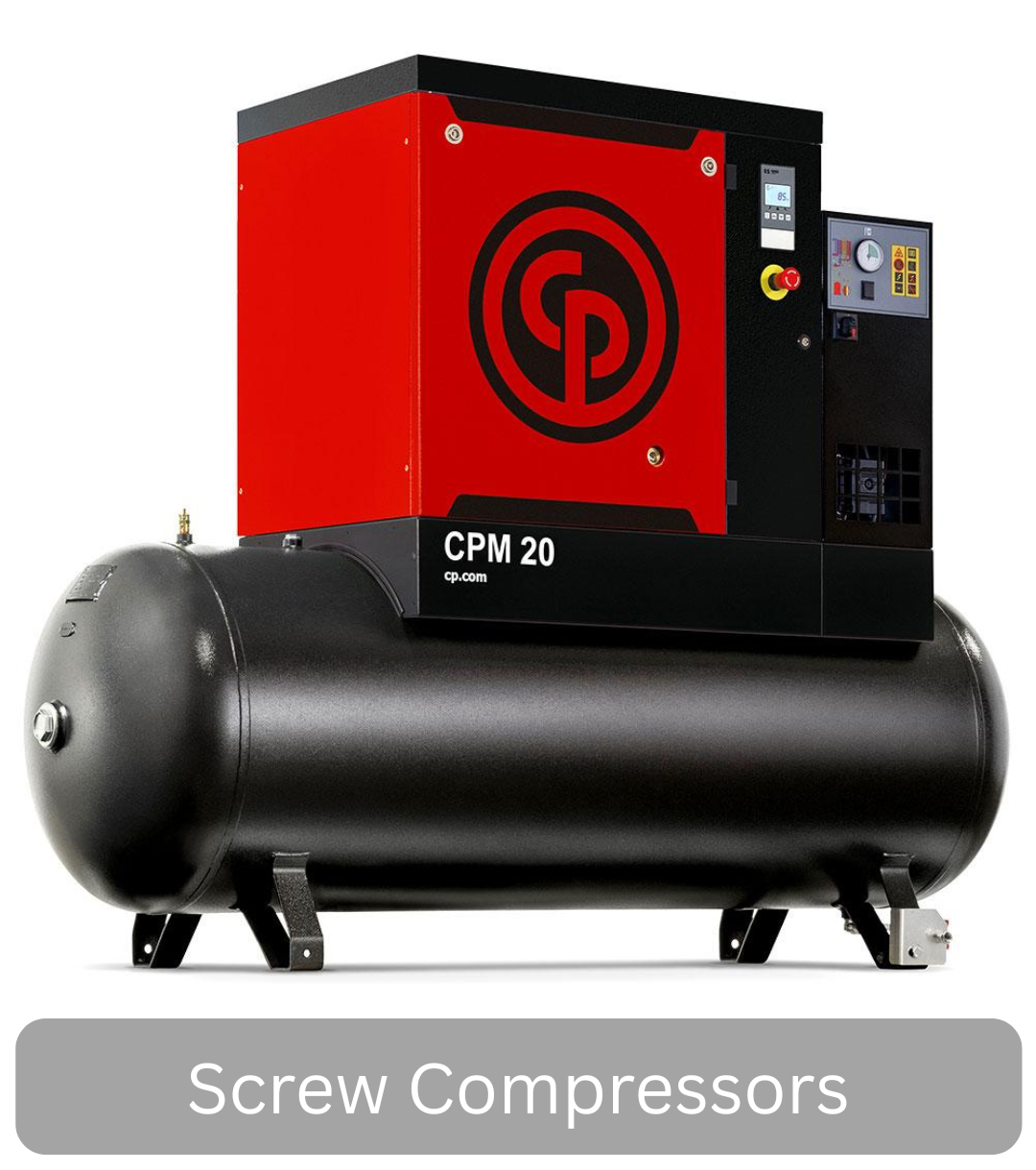 Industrial rotary screw air compressors designed for continuous-duty performance, featuring energy-efficient motors, compact design, and quiet operation—ideal for manufacturing, workshops, and commercial facilities.